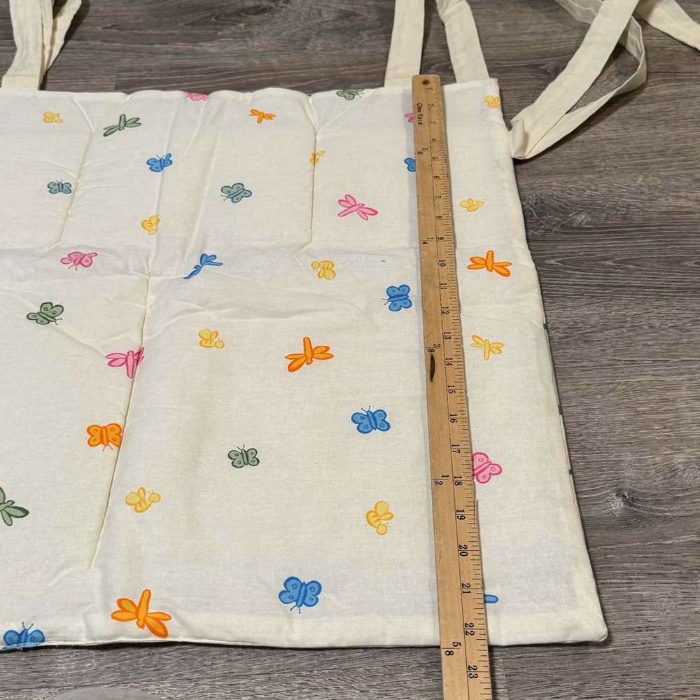 Vintage Winnie the Pooh Diaper Caddy Butterfly scene Disney Nursery organizer - Picture 4 of 5